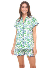Load image into Gallery viewer, Hydrangea S/S Pajamas with Shorts