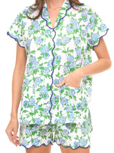 Load image into Gallery viewer, Hydrangea S/S Pajamas with Shorts
