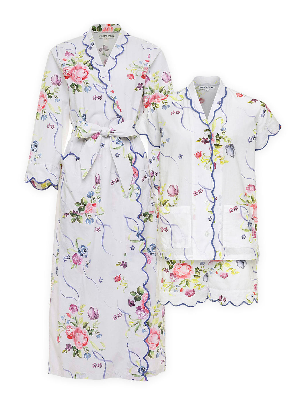 Lila Rose Bundle: Classic Robe + Pajamas with Shorts