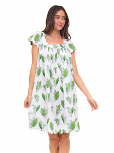 Lily of the Valley Cap S/S Nightgown