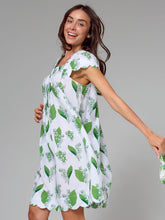 Load image into Gallery viewer, Lily of the Valley Cap S/S Nightgown

