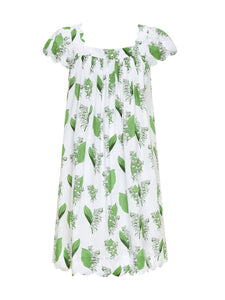 Lily of the Valley Cap S/S Nightgown