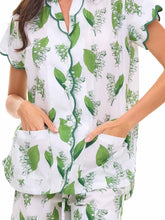 Load image into Gallery viewer, Lily of the Valley S/S Pajamas with Shorts
