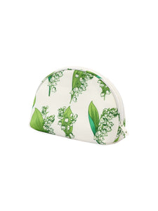 Lily of the Valley Medium Cosmetic Pouch