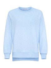 Load image into Gallery viewer, Ice Blue Quilted Loungewear Set
