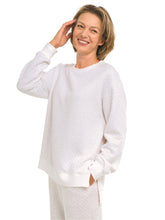 Load image into Gallery viewer, Oatmeal Quilted Loungewear Set