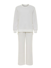 Load image into Gallery viewer, Oatmeal Quilted Loungewear Set