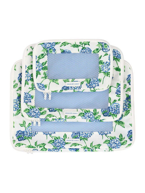 Hydrangea Compressions Packing Cubes (set of 3)