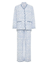 Load image into Gallery viewer, Blue Paisley Pajamas
