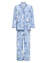 Load image into Gallery viewer, Blue Lily of the Valley Pajamas