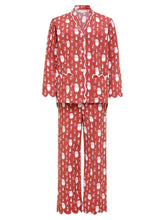 Load image into Gallery viewer, Santa Print Pajamas
