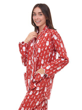 Load image into Gallery viewer, Santa Print Pajamas
