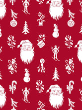 Load image into Gallery viewer, Santa Print Classic Robe
