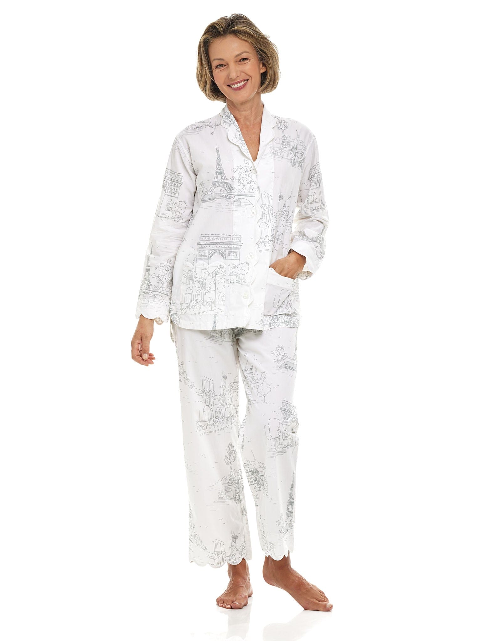 Paris Print Pajamas – Heidi Carey