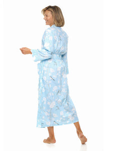 Pale Blue Gardenia Classic Robe