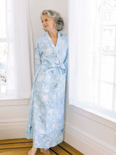 Load image into Gallery viewer, Pale Blue Gardenia Classic Robe