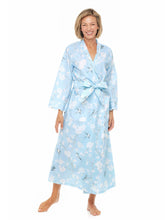 Load image into Gallery viewer, Pale Blue Gardenia Classic Robe
