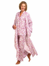 Load image into Gallery viewer, Pink Butterfly Bundle: Classic Robe + Pajamas