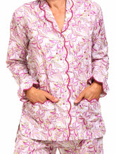 Load image into Gallery viewer, Pink Butterfly Print Pajamas