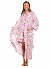Load image into Gallery viewer, Pink Butterfly Bundle: Classic Robe + Nightshirt