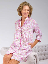 Load image into Gallery viewer, Pink Butterfly Print Nightshirt