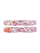 Load image into Gallery viewer, Pink Floral Headbands (set of 2)