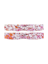 Load image into Gallery viewer, Pink Floral Headbands (set of 2)
