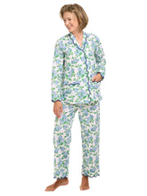 Load image into Gallery viewer, Hydrangea Suvin Pajamas with Scalloping
