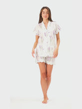 Load and play video in Gallery viewer, Lavender Short Sleeve PJ with Shorts
