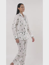 Load and play video in Gallery viewer, Ski Print Pajamas
