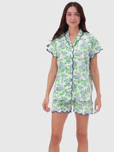 Load and play video in Gallery viewer, Hydrangea S/S Pajamas with Shorts
