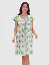 Load and play video in Gallery viewer, Lily of the Valley Cap S/S Nightgown
