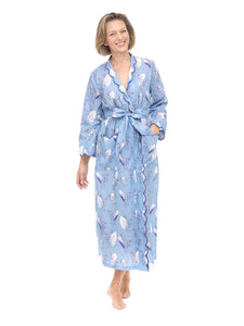 Blue Lily of the Valley Classic Robe