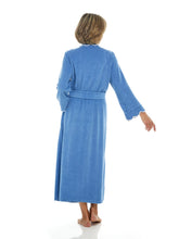 Load image into Gallery viewer, Blue French Terry Robe