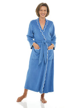 Load image into Gallery viewer, Blue French Terry Robe
