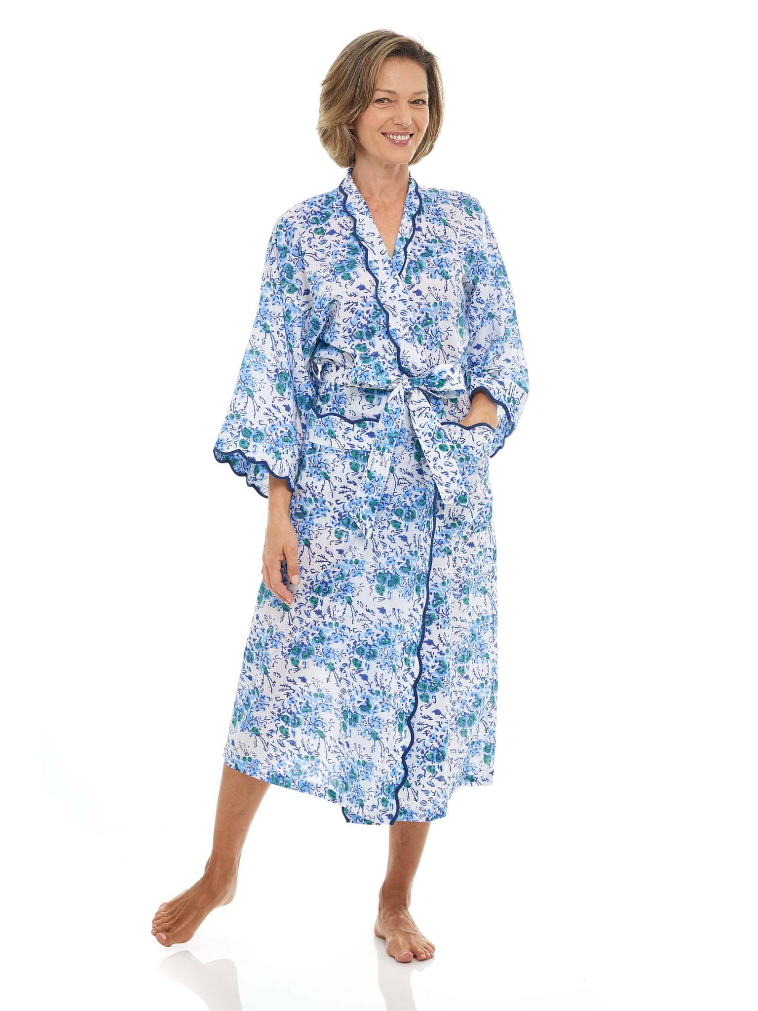 Blue Floral Heidi Carey Blue Floral Heidi Carey