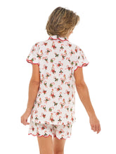 Load image into Gallery viewer, Candy Cane Short Pajamas