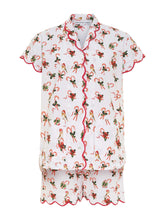 Load image into Gallery viewer, Candy Cane Short Pajamas
