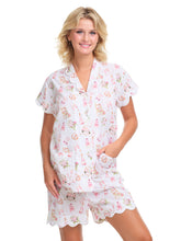 Load image into Gallery viewer, Bridal Print S/S PJs with Shorts
