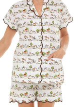 Load image into Gallery viewer, Day in the Country Pajamas with Shorts