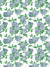 Load image into Gallery viewer, Hydrangea Suvin Classic Robe with Scalloping
