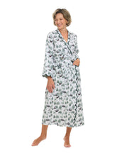 Load image into Gallery viewer, Christmas Toile Flannel Classic Robe
