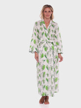 Load and play video in Gallery viewer, Lily-of-the-valley Classic Robe with Scalloping
