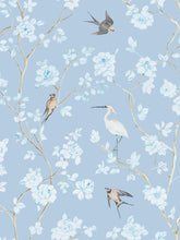 Load image into Gallery viewer, Pale Blue Gardenia Organic Linen Napkins (set of 4)
