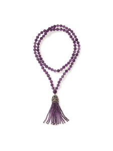 Amethyst Turkish Tassel Necklace