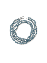 Load image into Gallery viewer, Aquamarine Wrap-Around Necklace.

