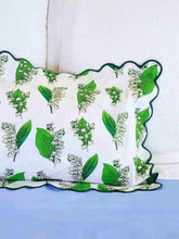 Load image into Gallery viewer, Lily-of-the-valley Boudoir Sham