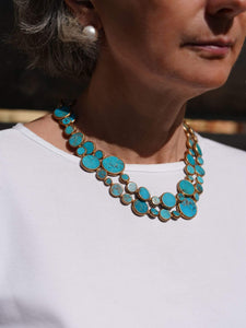 Wrap Around Turquoise Necklace