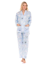 Load image into Gallery viewer, Pale Blue Gardenia Pajamas

