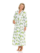 Load image into Gallery viewer, Lily-of-the-valley Fleece Lined Classic Robe